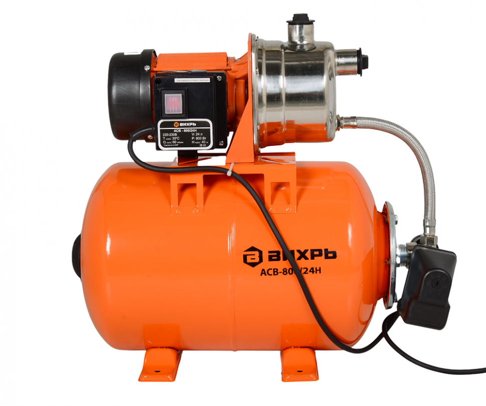 Автономная станция водоснабжения Вихрь АСВ-800/24Н купить по цене 12&nbsp;990 ₽ в интернет магазине ТЕХСАД