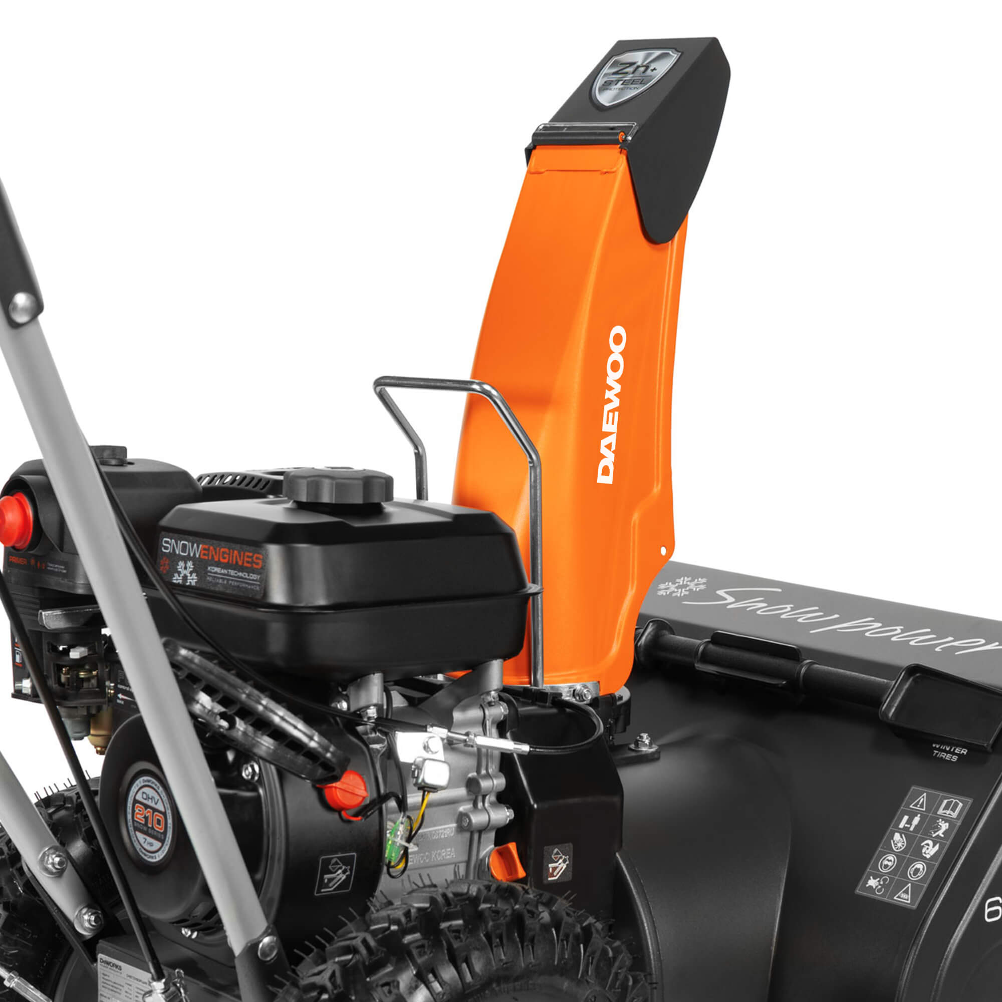 Снегоуборщик бензиновый DAEWOO S 6060 купить по цене 56&nbsp;990 ₽ в интернет магазине ТЕХСАД