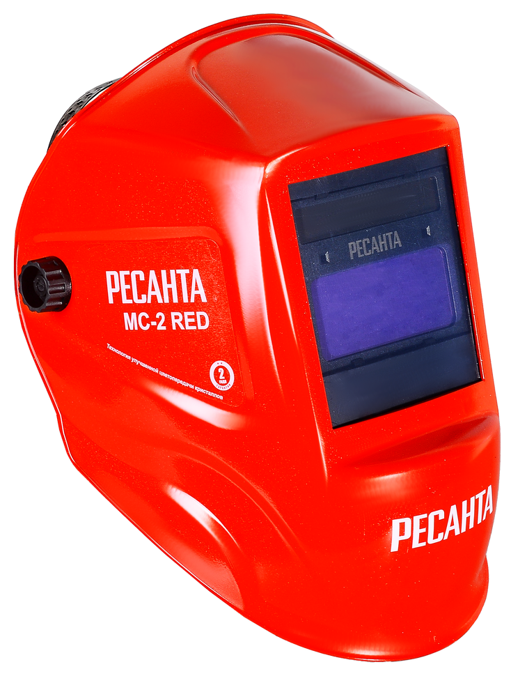 Сварочная маска Ресанта МС-2 RED купить по цене 3&nbsp;290 ₽ в интернет магазине ТЕХСАД