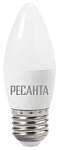 Лампа светодиодная РЕСАНТА LL-R-C37-6W-230-4K-E27 купить по цене 94 ₽ в интернет магазине ТЕХСАД
