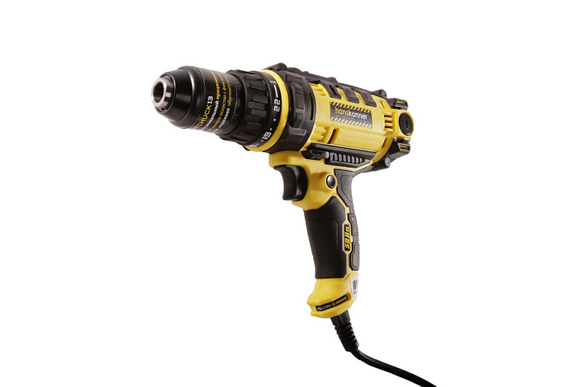Сетевой шуруповерт Hanskonner HID2145P купить по цене 4&nbsp;990 ₽ в интернет магазине ТЕХСАД