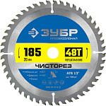 ЗУБР  185 x 20 мм, 48Т, диск пильный по дереву Чисторез 36905-185-20-48_z01 купить по цене 1&nbsp;330 ₽ в интернет магазине ТЕХСАД