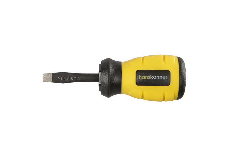 Отвертка Hanskonner HK1040-16-SL6-38 купить по цене 260 ₽ в интернет магазине ТЕХСАД
