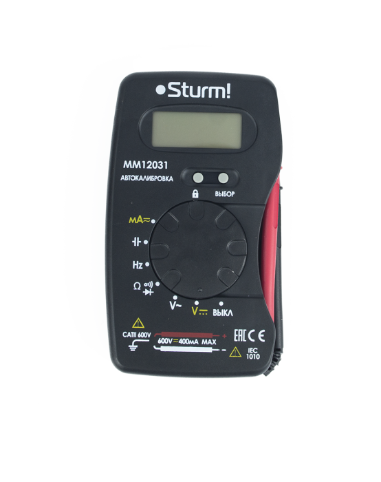 Мультиметр Sturm! MM12031 купить по цене 2&nbsp;140 ₽ в интернет магазине ТЕХСАД