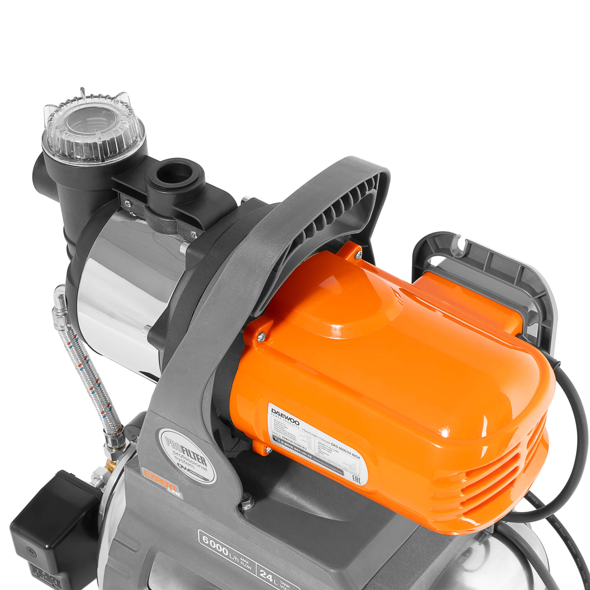 Насосная станция DAEWOO DAS 6000/24 INOX купить по цене 25&nbsp;990 ₽ в интернет магазине ТЕХСАД