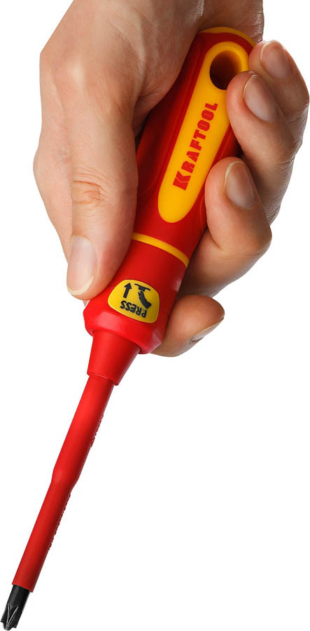 KRAFTOOL 18 шт., набор диэлектрических отверток с переставными стержнями Х-Drive Electro 220092-H18 купить по цене 4&nbsp;080 ₽ в интернет магазине ТЕХСАД