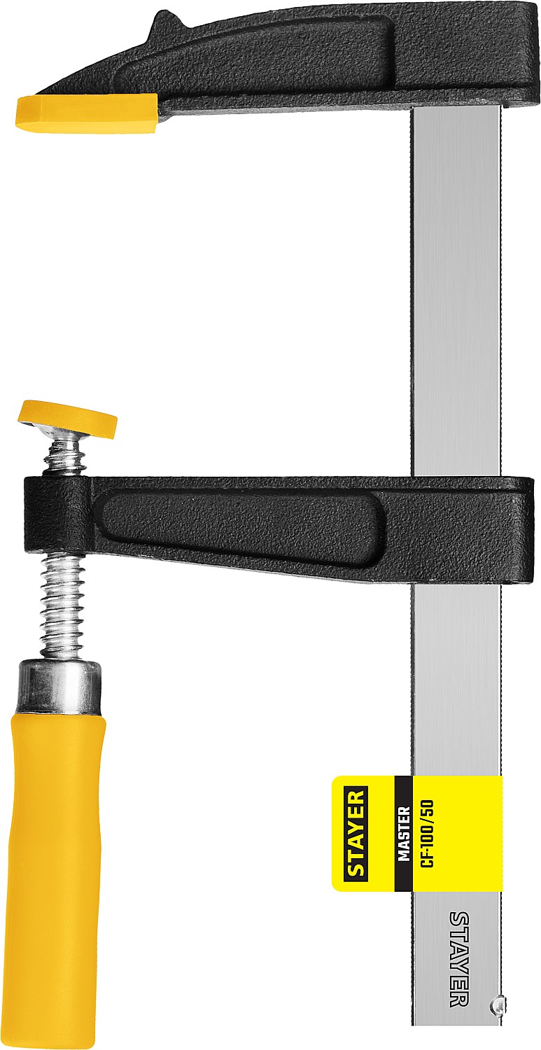 STAYER F 100х50 мм, струбцина CF-100/50 3210-050-100_z02 купить по цене 430 ₽ в интернет магазине ТЕХСАД