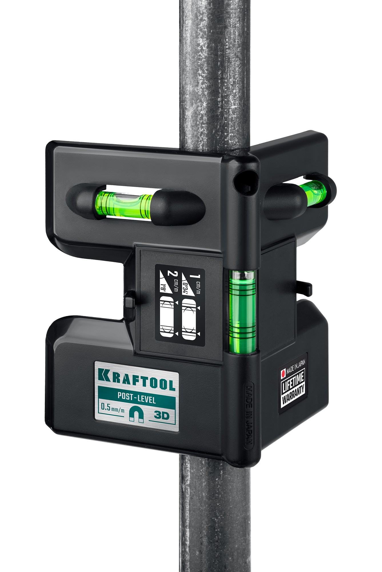 KRAFTOOL магнитный угловой уровень Post-Level 34788 купить по цене 1&nbsp;390 ₽ в интернет магазине ТЕХСАД