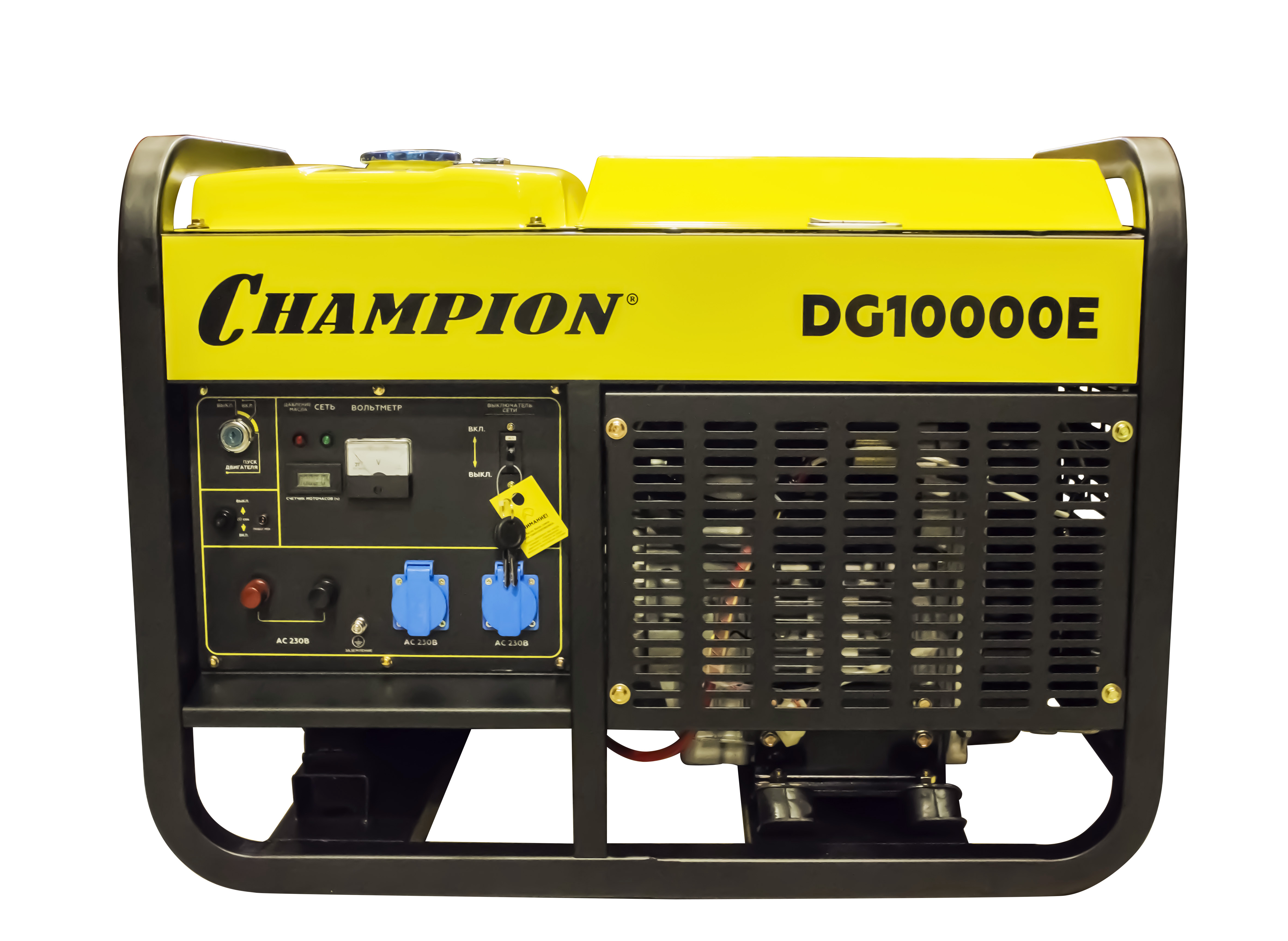 Генератор дизельный CHAMPION DG10000E купить по цене 294&nbsp;690 ₽ в интернет магазине ТЕХСАД