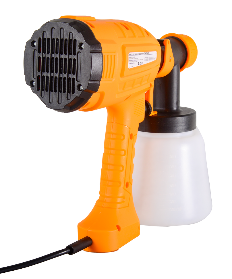 Краскораспылитель электрический ЭКП-400 Вихрь купить по цене 3&nbsp;590 ₽ в интернет магазине ТЕХСАД