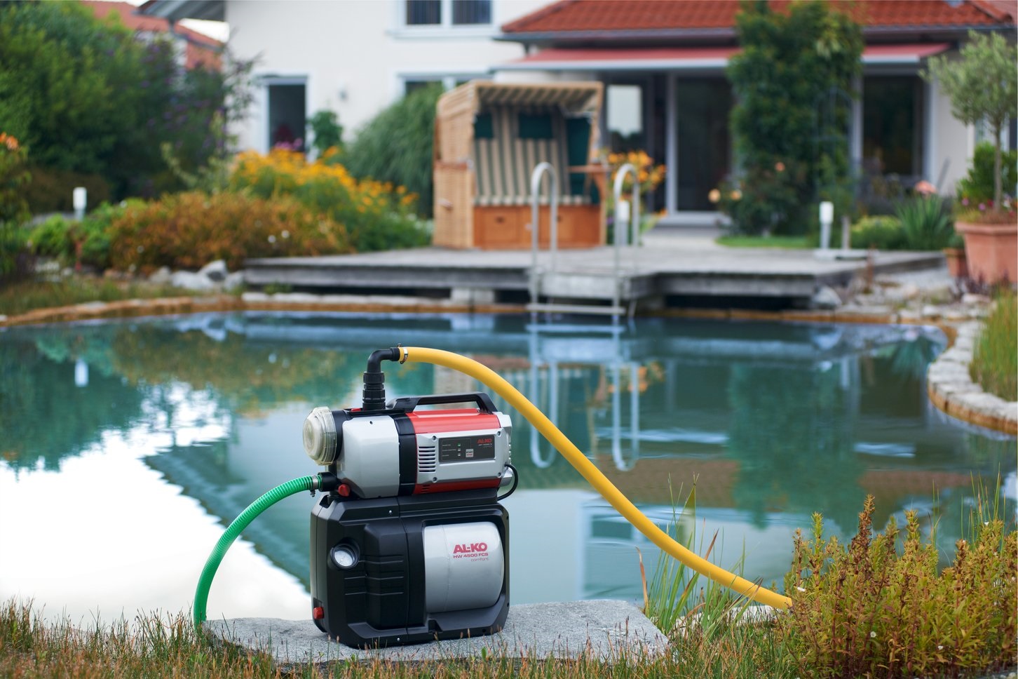 Насосная станция AL-KO Comfort HW 4000 FCS купить по цене 23&nbsp;990 ₽ в интернет магазине ТЕХСАД
