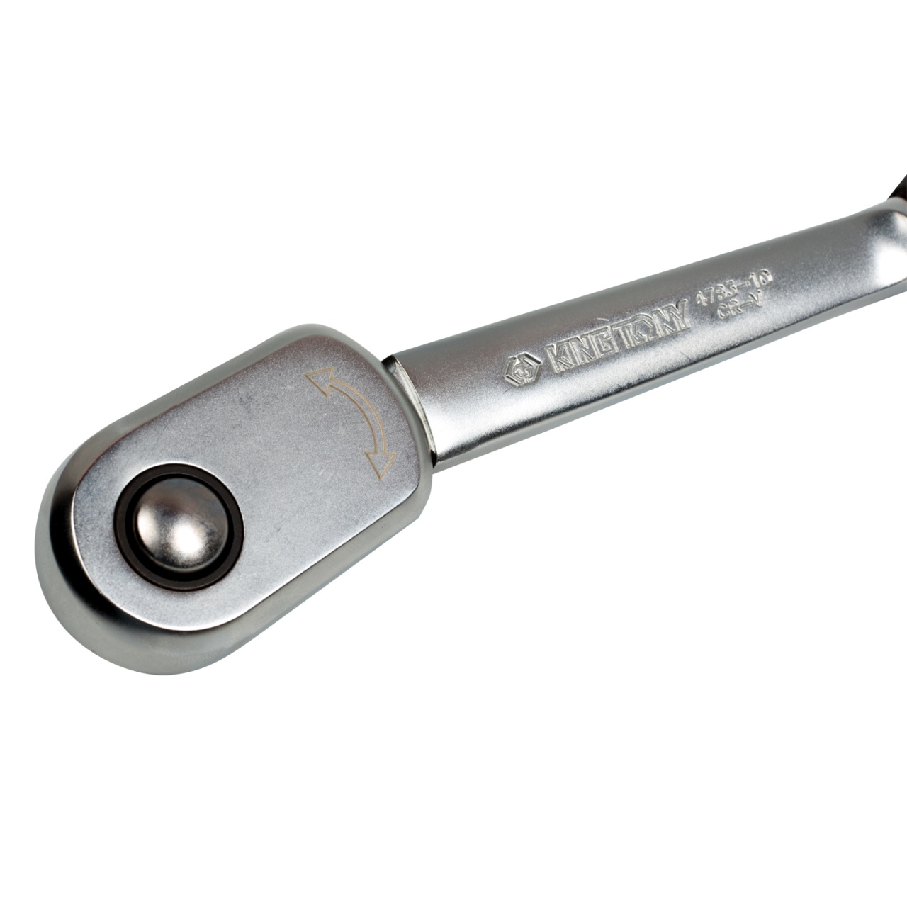 Трещотка 1/2'', 250 мм, 72 зубца, с кнопкой, встроенный реверс KING TONY 4783-10G купить по цене 2&nbsp;780 ₽ в интернет магазине ТЕХСАД