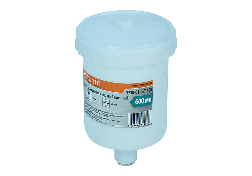 Сменный верхний бачок 600г 1710-01-06T-600 Sturm! купить по цене 270 ₽ в интернет магазине ТЕХСАД
