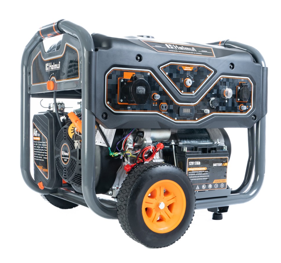 Генератор бензиновый Helmut LS 6500EA купить по цене 69&nbsp;990 ₽ в интернет магазине ТЕХСАД