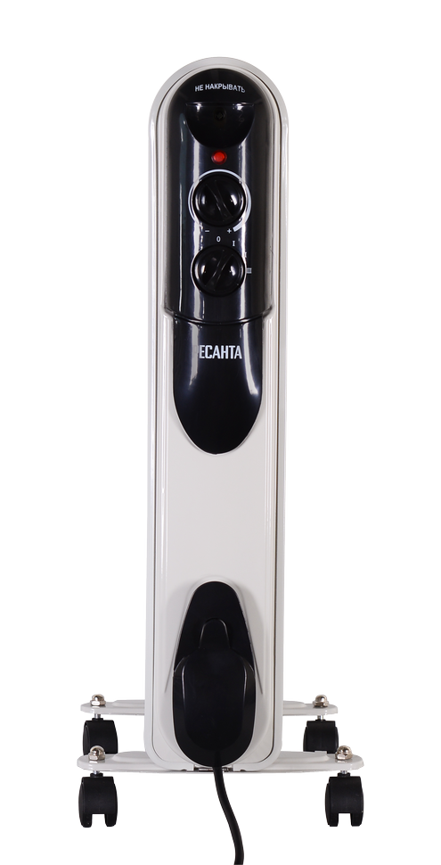 Масляный радиатор РЕСАНТА ОМПТ-5Н купить по цене 3&nbsp;690 ₽ в интернет магазине ТЕХСАД