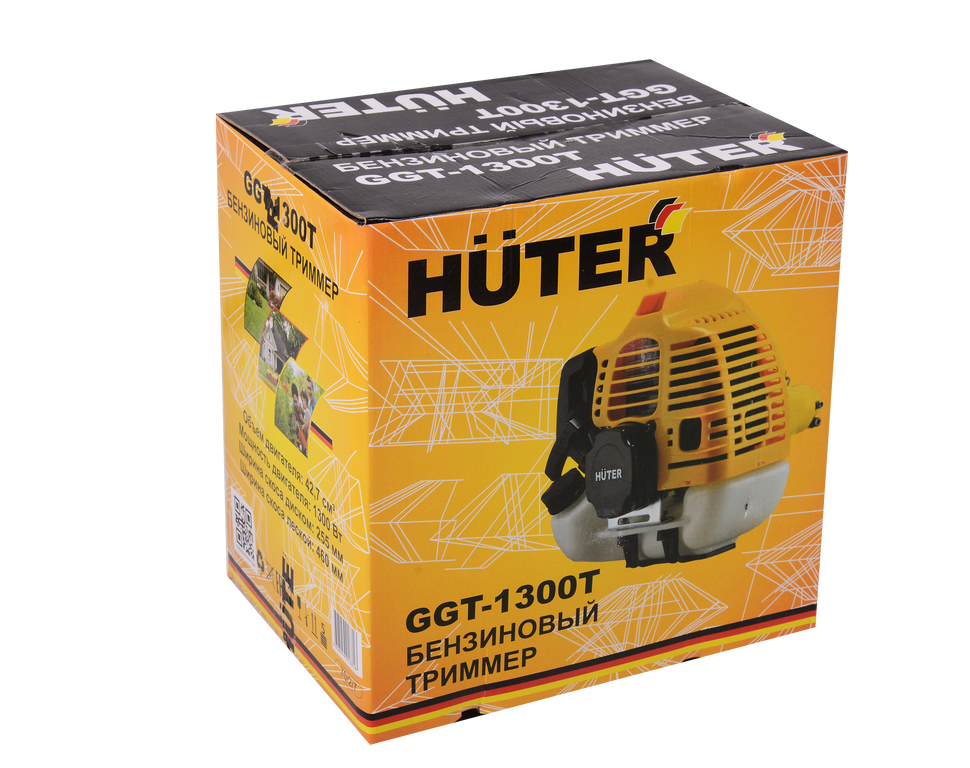 Триммер бензиновый HUTER GGT-1300T купить по цене 9&nbsp;090 ₽ в интернет магазине ТЕХСАД