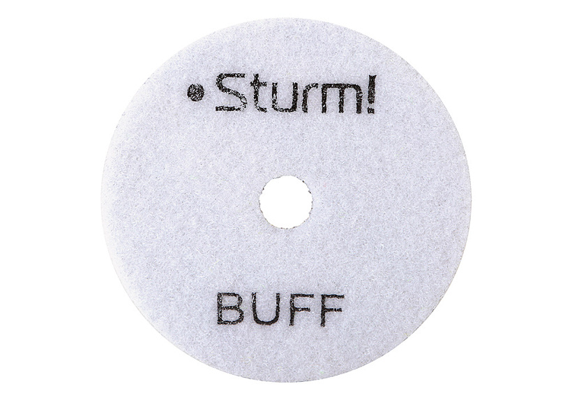 Круг шлифовальный гибкий Sturm! 9012-D100-BUFF купить по цене 440 ₽ в интернет магазине ТЕХСАД