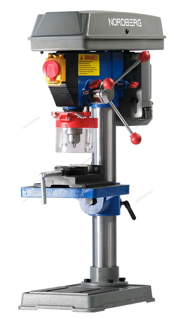 Станок вертикально-сверлильный 750 Вт NORDBERG ND1660 купить по цене 35&nbsp;640 ₽ в интернет магазине ТЕХСАД