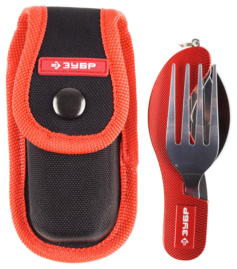 ЗУБР 4 в 1, металлическая рукоятка 105 мм, набор походный 47782 купить по цене 1&nbsp;180 ₽ в интернет магазине ТЕХСАД