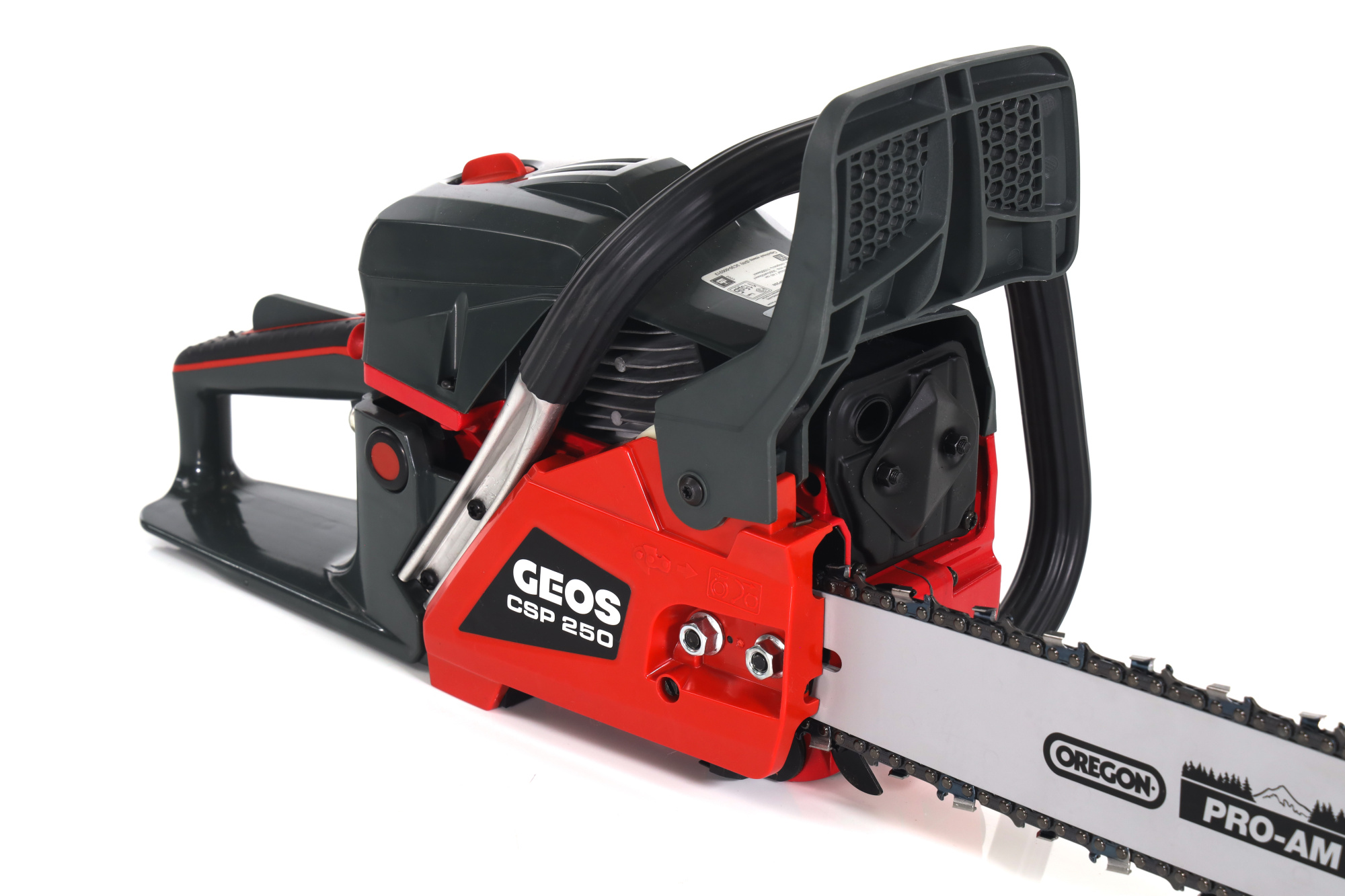 GEOS Мотопила цепная бензиновая Premium CSP250 купить по цене 13&nbsp;990 ₽ в интернет магазине ТЕХСАД