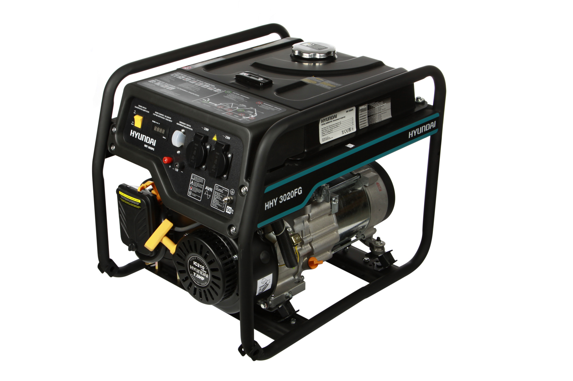 Газовый генератор Hyundai HHY 3020FG купить по цене 47&nbsp;190 ₽ в интернет магазине ТЕХСАД