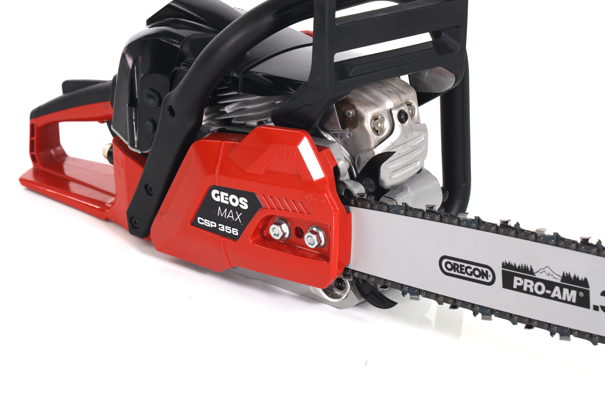 Цепная пила бензиновая GEOS Max CSP356 купить по цене 31&nbsp;990 ₽ в интернет магазине ТЕХСАД