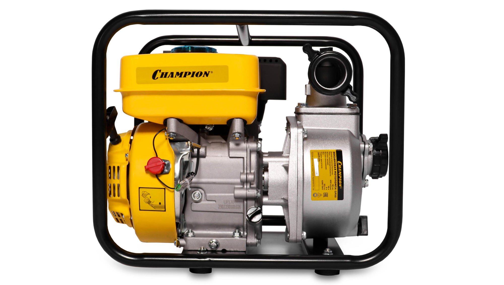 Мотопомпа CHAMPION GP50 купить по цене 15&nbsp;490 ₽ в интернет магазине ТЕХСАД