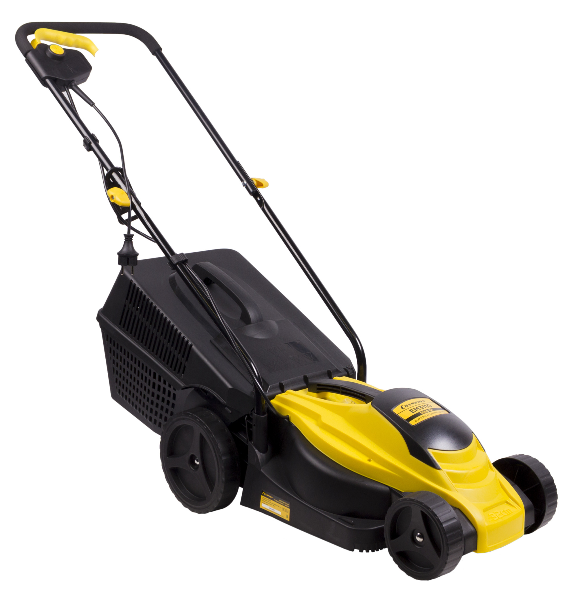 Газонокосилка электрическая CHAMPION EM3110 купить по цене 7&nbsp;490 ₽ в интернет магазине ТЕХСАД