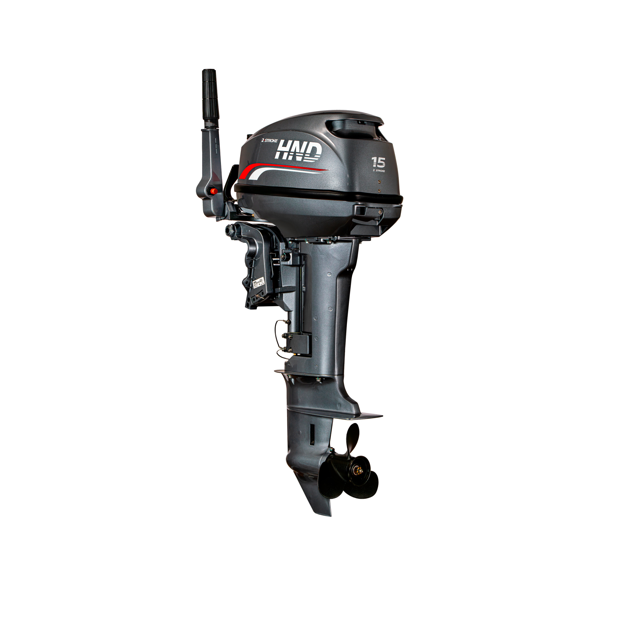2-тактный лодочный мотор HND OB 15 HS купить по цене 115&nbsp;900 ₽ в интернет магазине ТЕХСАД