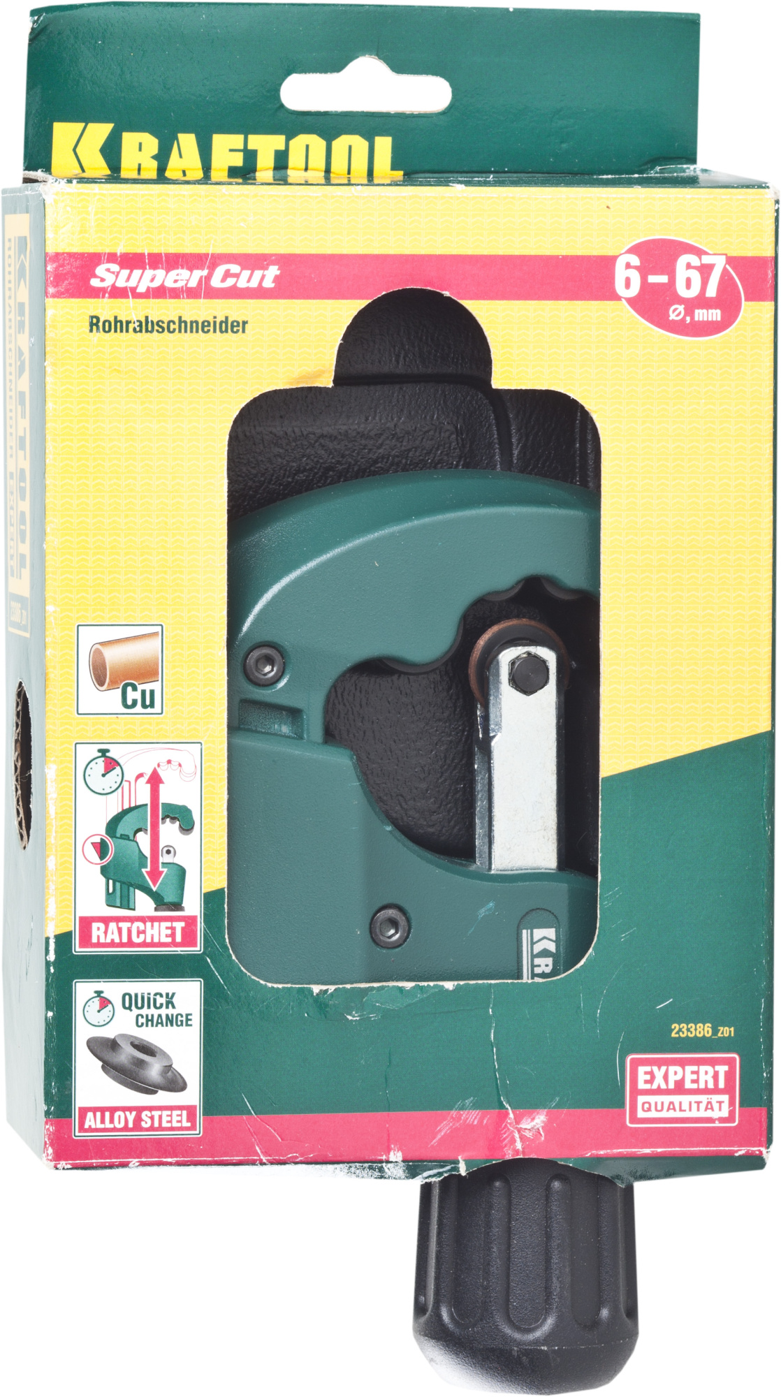 KRAFTOOL 6-67 мм, труборез для труб 23386_z01 купить по цене 3&nbsp;690 ₽ в интернет магазине ТЕХСАД