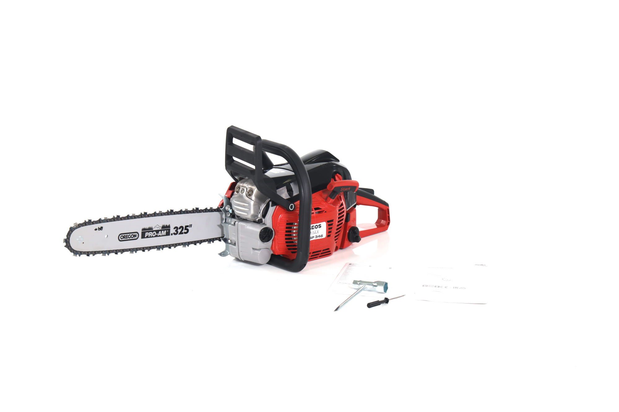 Цепная пила бензиновая GEOS MAX CSP346 купить по цене 27&nbsp;990 ₽ в интернет магазине ТЕХСАД